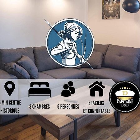 דירות טרואה Le Logis De L'Arc - 5Min Hypercentre - Max 6 Personnes מראה חיצוני תמונה